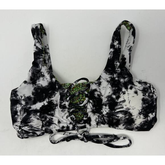 Maaji Reversible Tie Printed Bikini Top Size Small - Picture 1 of 5